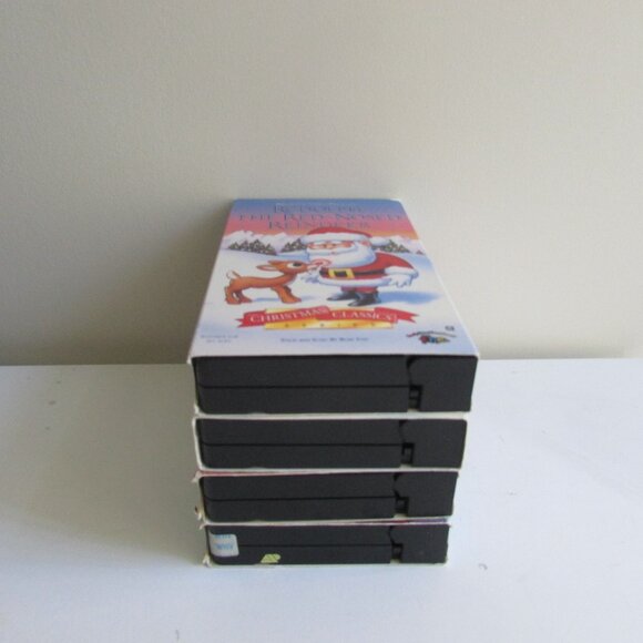 VHS Tapes - 4 Animated Christmas movies - Picture 8 of 10